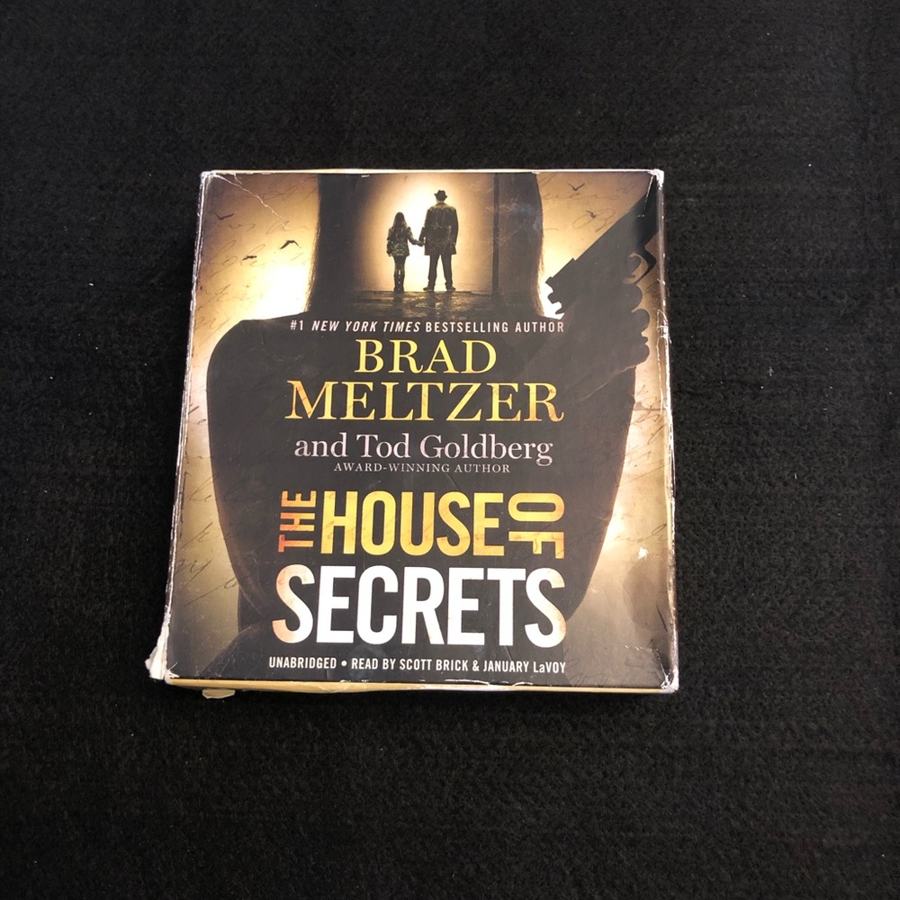 4/$10-Audio Book- “The house of Secrets” By Brad Meltzer and Tod Goldberg